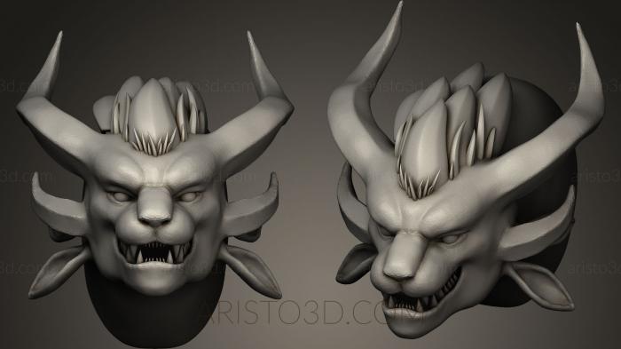 Busts of heroes and monsters (BUSTH_0025) 3D model for CNC machine